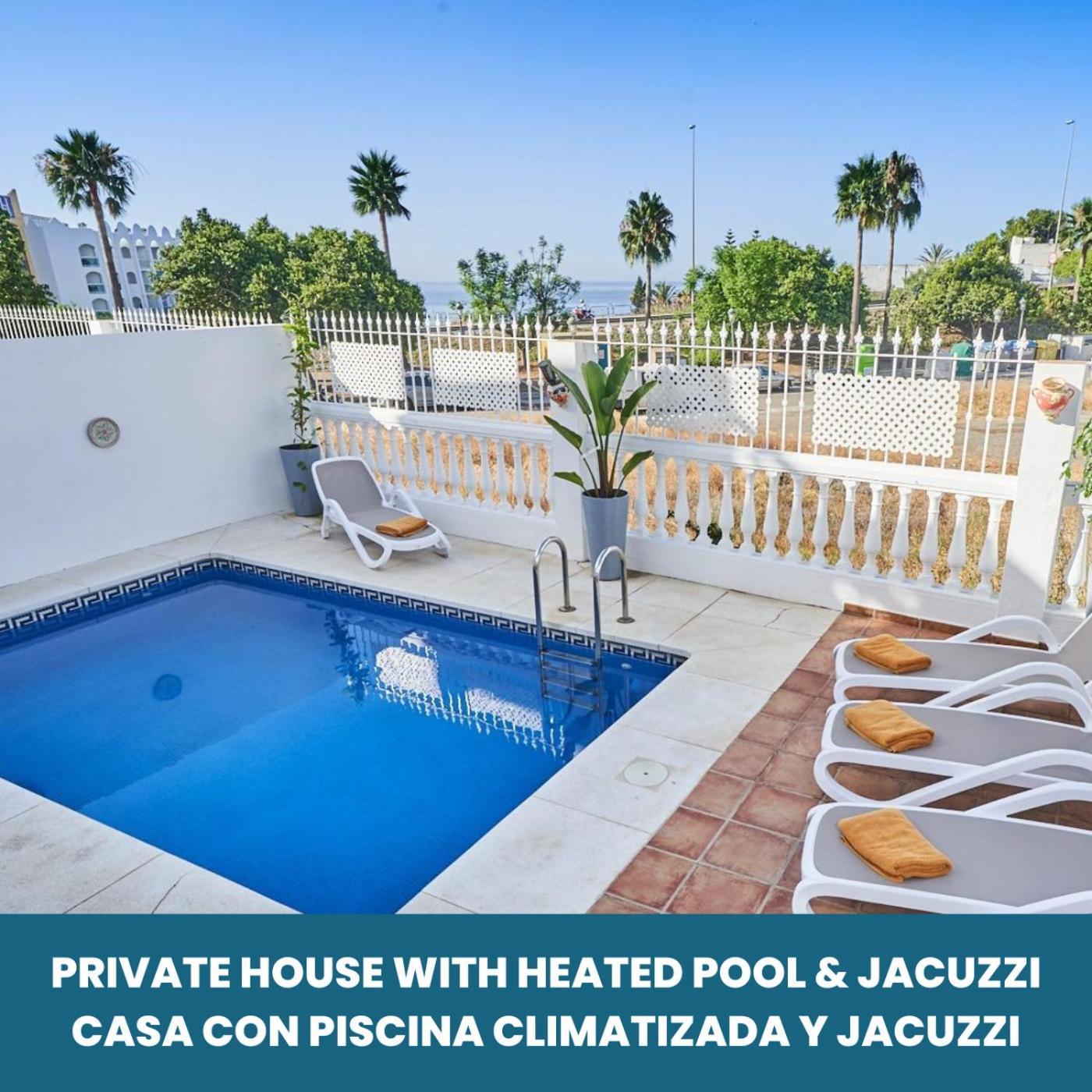 Villa Pura - Private Jacuzzi & Heated Pool Nerja Εξωτερικό φωτογραφία